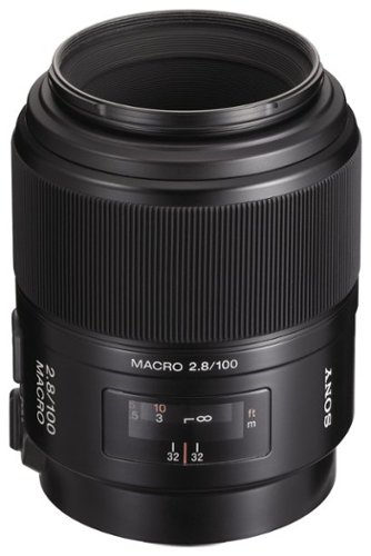 Sony - 100mm f/2.8 Macro Lens - Black-Angle_Standard 