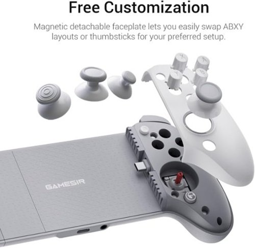 GameSir G8 Plus Officially MFi Certified Phone Controller for iPhone 15/16/17/iPad Mini & Android - USB-C - 2 Pro Back Buttons - Gray WHERE TO BUY