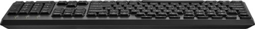Best Buy essentials™ Full-size Wireless Membrane Keyboard and Mouse Bundle with USB Receiver - Black WORLDWIDE DELIVERY