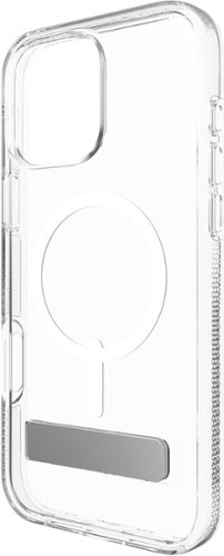 ZAGG Crystal Palace Snap MagSafe Compatible Case w/ Kickstand for Apple iPhone 16 Pro Max - Clear HOW TO BUY