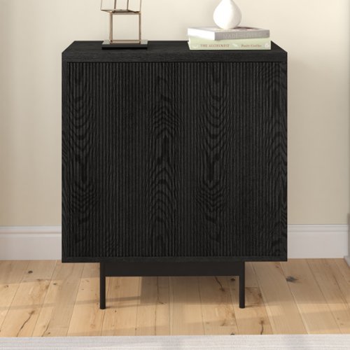 Camden&Wells - Dina Accent Cabinet - Obsidian-Front_Standard 