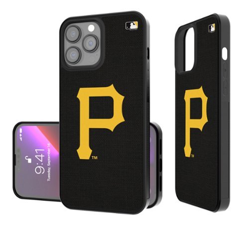 Keyscaper - MLB - Pittsburgh Pirates iPhone Solid Design Bump Case - 16 Pro Max - Multicolor-Front_Standard 