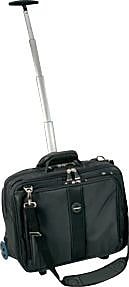 Kensington - 17" Nylon Rolling Laptop Bag - Black