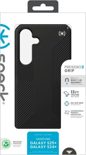 Speck Presidio2 Grip and Magnet Case for Samsung Galaxy S25+ / S24+ - Black BUY IN SINGAPORE