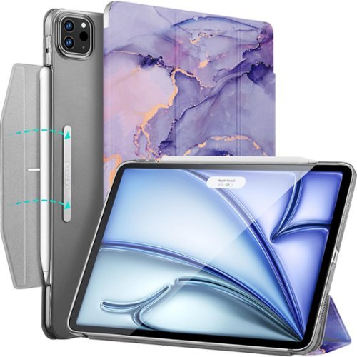 SaharaCase Inspire Series Folio Case for Apple iPad Pro (M4) 13 2024 - Purple Oasis WORLDWIDE DELIVERY