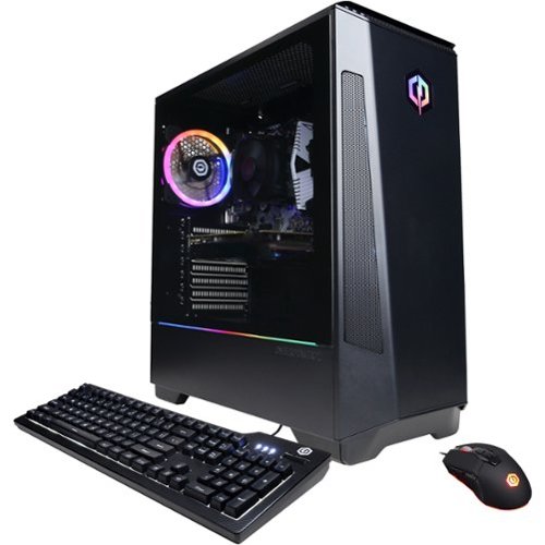 CyberPowerPC - Gamer Master Gaming Desktop - AMD Ryzen 7 7700X - 16GB Memory - NVIDIA GeForce RTX 3060 - 2TB HDD + 1TB SSD-Angle_Standard 