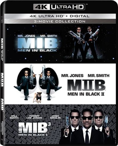 Men in Black: 3 Movie Collection 4K Blu Ray - Best Buy