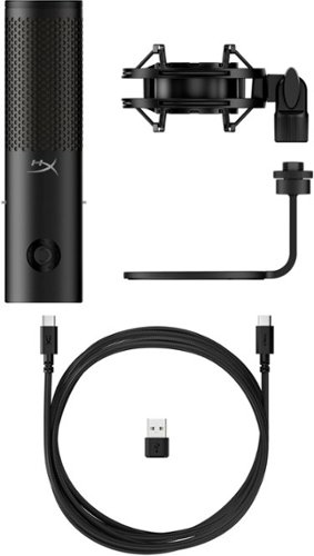 HyperX QuadCast 2 S Wired Multi-Pattern USB Electret Condenser Microphone BUY IN QATAR