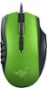 Razer - Naga MMO Laser Gaming Mouse - Limited Edition Green-Front_Standard