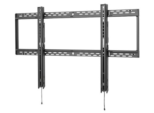 Peerless-AV - SmartMount Display Wall Mount For Most 60" - 98" Flat Panel Displays - Black, Semi-gloss Black