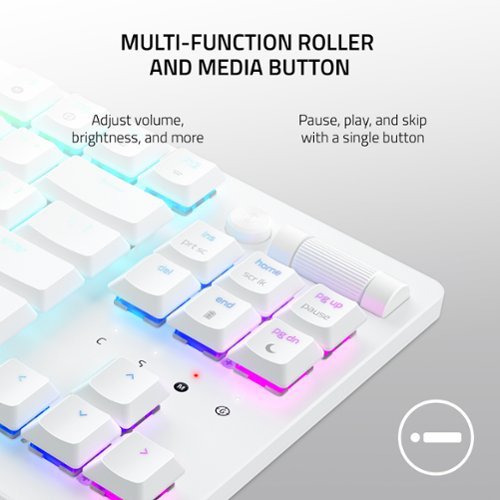 Razer DeathStalker V2 Pro TKL Wireless Optical Linear Switch Gaming Keyboard with Low-Profile Design - White WHERE TO BUY