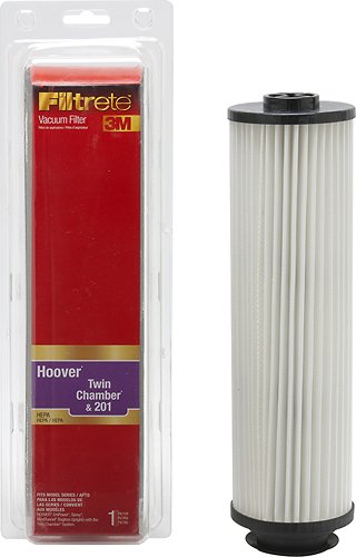  3M - Filtrete Hoover Twin Chamber HEPA Filter for Select Hoover Vacuums - White
