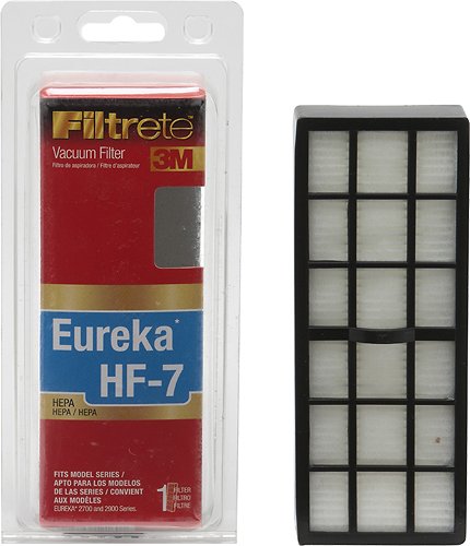  3M - Filtrete Eureka HF-7 HEPA Filter for Select Eureka Vacuums - White