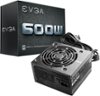 EVGA - W1 Series 600W ATX 12V/EPS 12V 80 Plus Power Supply - Black-Front_Standard