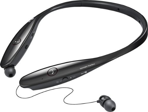  LG - Tone Infinim Bluetooth Headset - Black