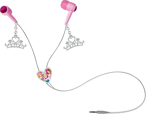 eKids - Disney Princess Earbud Headphones - Pink