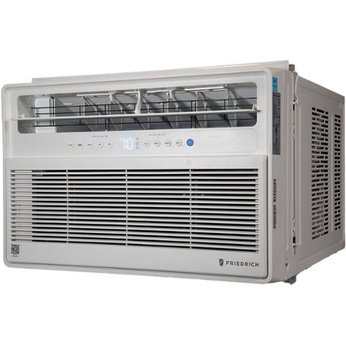 Friedrich - Energy Star 15,000 BTU 700 Sq Ft Window Air Conditioner with Remote - White-Front_Standard 