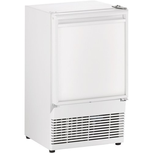 U-Line - ADA Series 13.9" 22.9 lb Freestanding Icemaker - White-Angle_Standard 