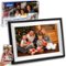 Frameo 10.1" Wifi ELIME Digital Picture Frame - Auto Rotate - 32GB Storage, Micro SD Slot - Black-Front_Standard