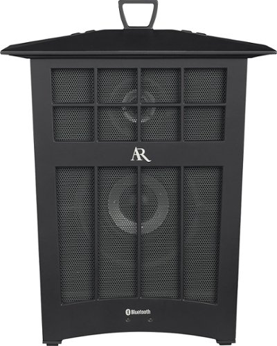  Acoustic Research - Pasadena Portable Bluetooth Rechargeable Speaker System - Black