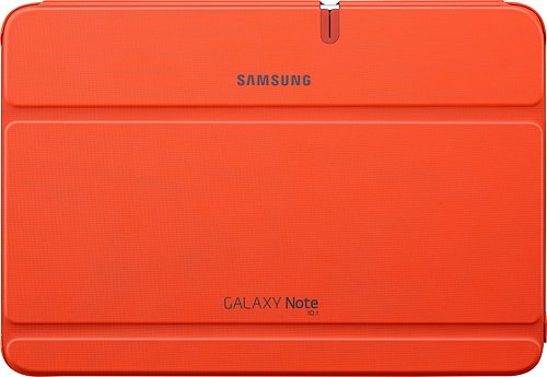  Book Cover for Samsung Galaxy Note 10.1 - Orange