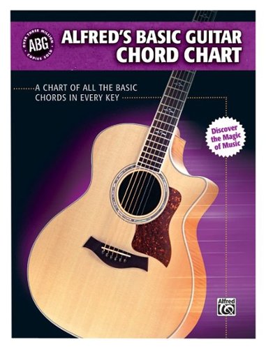  Alfred - Alfred's Basic Guitar Chord Chart: A Chart of All the Basic Chords in Every Key - Multi