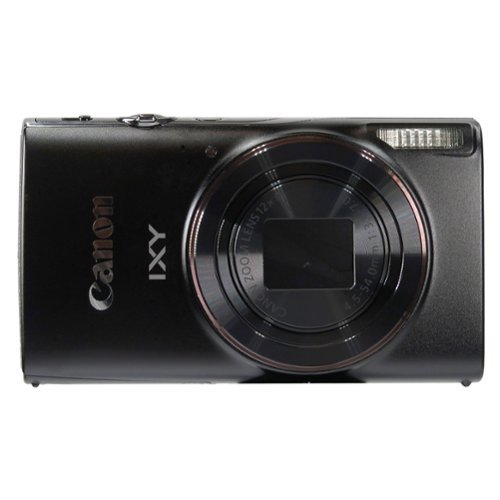 Canon - Powershot IXY 650 20.2MP Point and Shoot Digital Camera (Black)-Front_Standard 