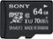 Sony - SR Series 64GB microSDXC UHS-I Memory Card-Front_Standard 
