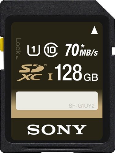  Sony - SF-UY2 Series 128GB SDXC UHS-I Memory Card