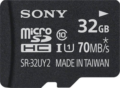  Sony - SR Series 32GB microSDHC UHS-I Memory Card