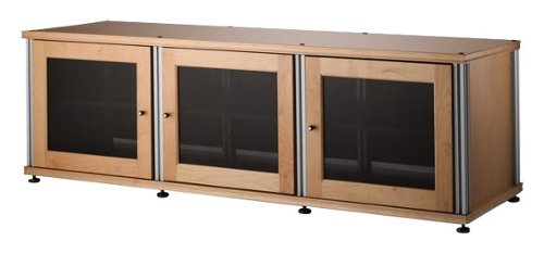  Salamander Designs - Synergy Triple A/V Cabinet for Most Flat-Panel TVs Up to 70&quot; - Maple