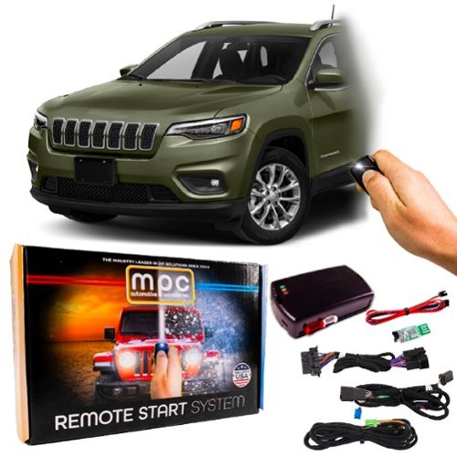 MPC - Factory Activated Remote Start For 2019-2022 Jeep Cherokee - PUSH TO START - Black-Front_Standard 