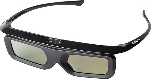  Sharp - 3D Glasses - Black