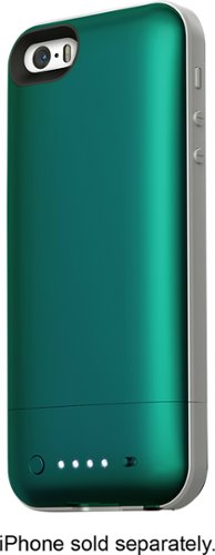  mophie - juice pack air External Battery Case for Apple® iPhone&amp;#174 SE, 5s and 5 - Teal