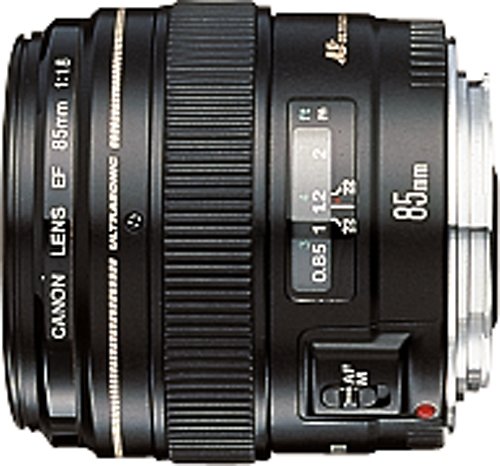 Canon EF 85mm f/1.8 USM Medium Telephoto Lens - Black WORLDWIDE DELIVERY