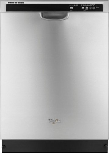 Whirlpool - 24" Tall Tub Built-In Dishwasher - Monochromatic Stainless Steel