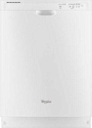 "Whirlpool - 24"" Tall Tub Built-In Dishwasher - White"