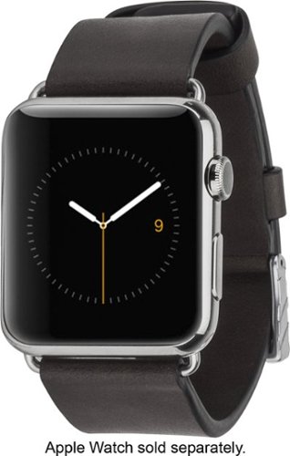  Case-Mate - Signature Smartwatch Band for Apple Watch™ 42mm - Black