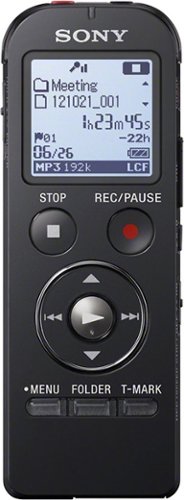  Sony - Digital Voice Recorder - Black
