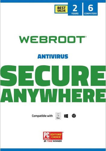  Webroot Internet Security with Antivirus Protection 2019 (6-Devices) (2-Year Subscription)