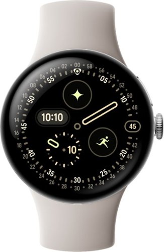 Google Pixel Watch 4 (41mm) - Wi-Fi - Polished Silver Case - Porcelain Band - (2025) WORLDWIDE DELIVERY