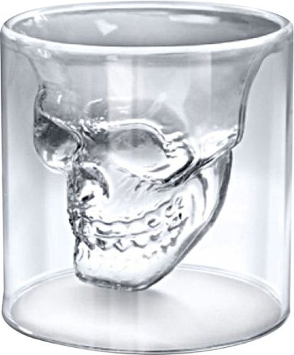  Grand Star - Skull Shot Glass - Clear