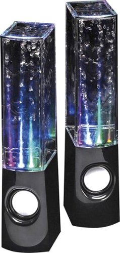  Grand Star - Dancing Water Speakers (2-Piece) - Black