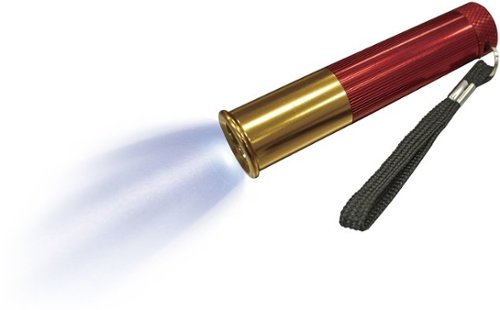  Grand Star - Shotgun Shell LED Flashlights (3-Pack) - Red/Gold