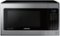 Samsung - 1.1 Cu. Ft. Countertop Microwave with Grilling Element - Stainless steel-Front_Standard