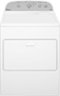 Whirlpool - 7.0 Cu. Ft. Electric Dryer with AccuDry™ Sensor Drying System - White-Front_Standard