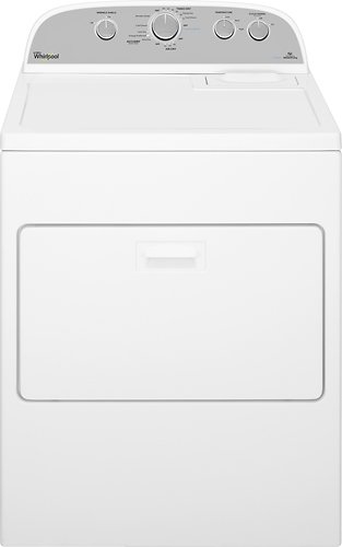  Whirlpool - 7.0 Cu. Ft. 13-Cycle Electric Dryer with Steam - White