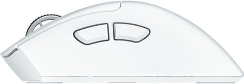 Razer DeathAdder V4 Pro Lightweight Optical Gaming Mouse with 150 Hour Battery - Wireless - White WHERE TO BUY
