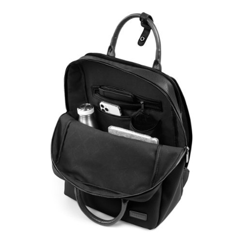 Bugatti Contrast Backpack - Black WORLDWIDE DELIVERY