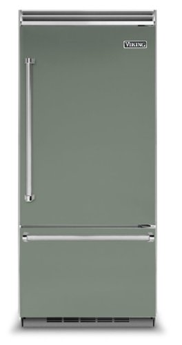 Viking - 5 Series Quiet Cool 20.4 Cu. Ft. Bottom-Freezer Built-In Refrigerator - Eucalyptus